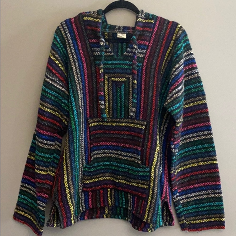 Multicolored/Rainbow Baja Hoodie
